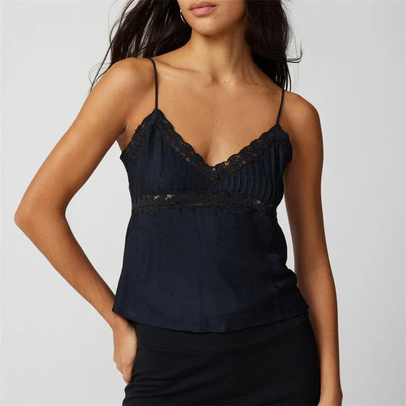 Classic Lace Trim Camisole