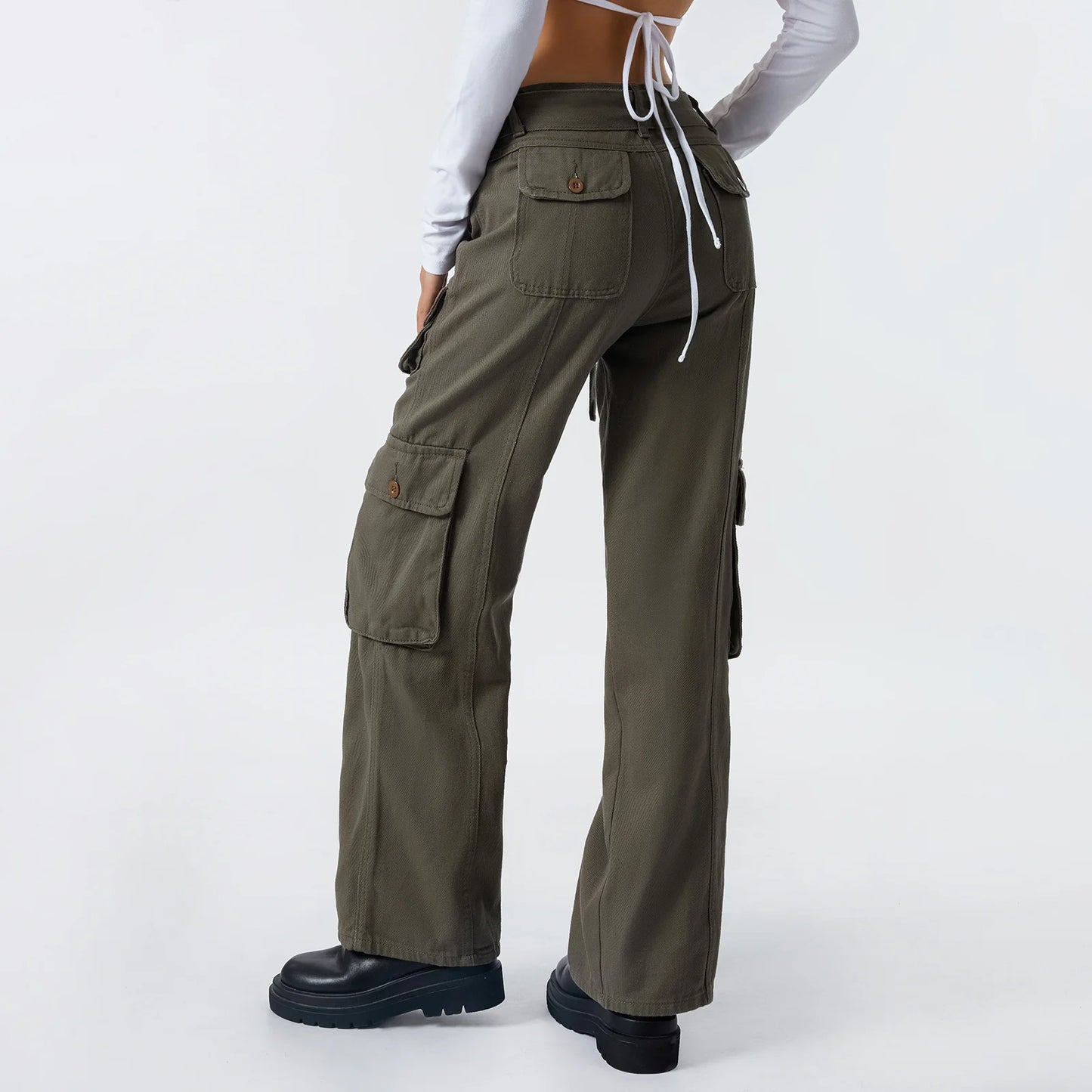 Industrial Multi-Pockets Pants