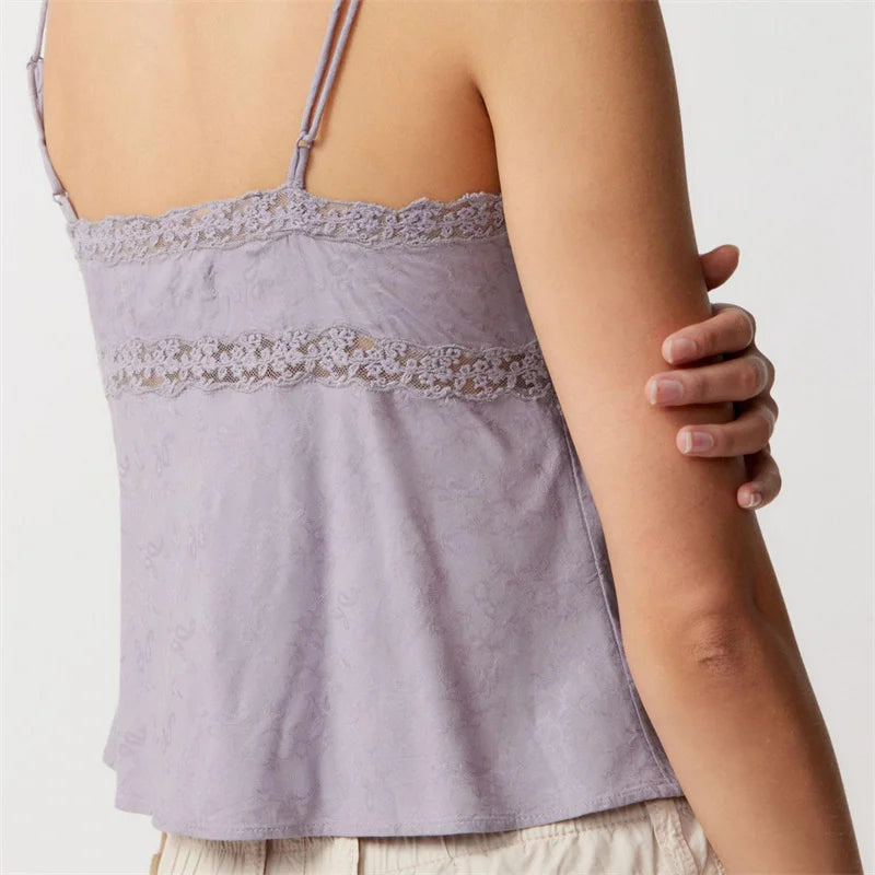 Classic Lace Trim Camisole