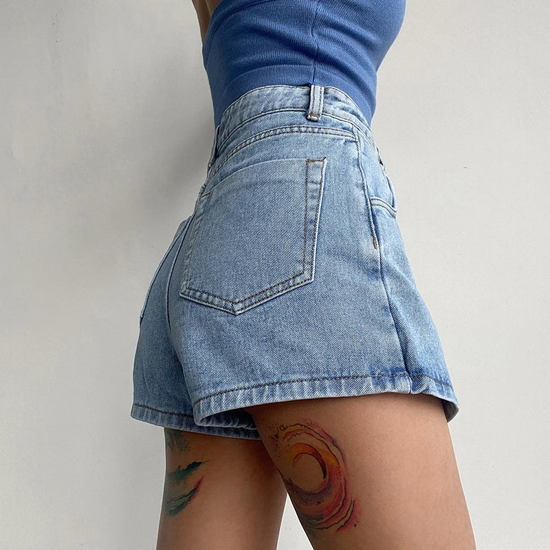 Sidewalk Irregular Denim Skirt