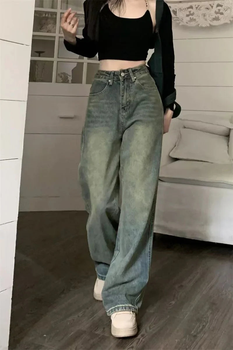 Skyscraper Straight Baggy Jeans