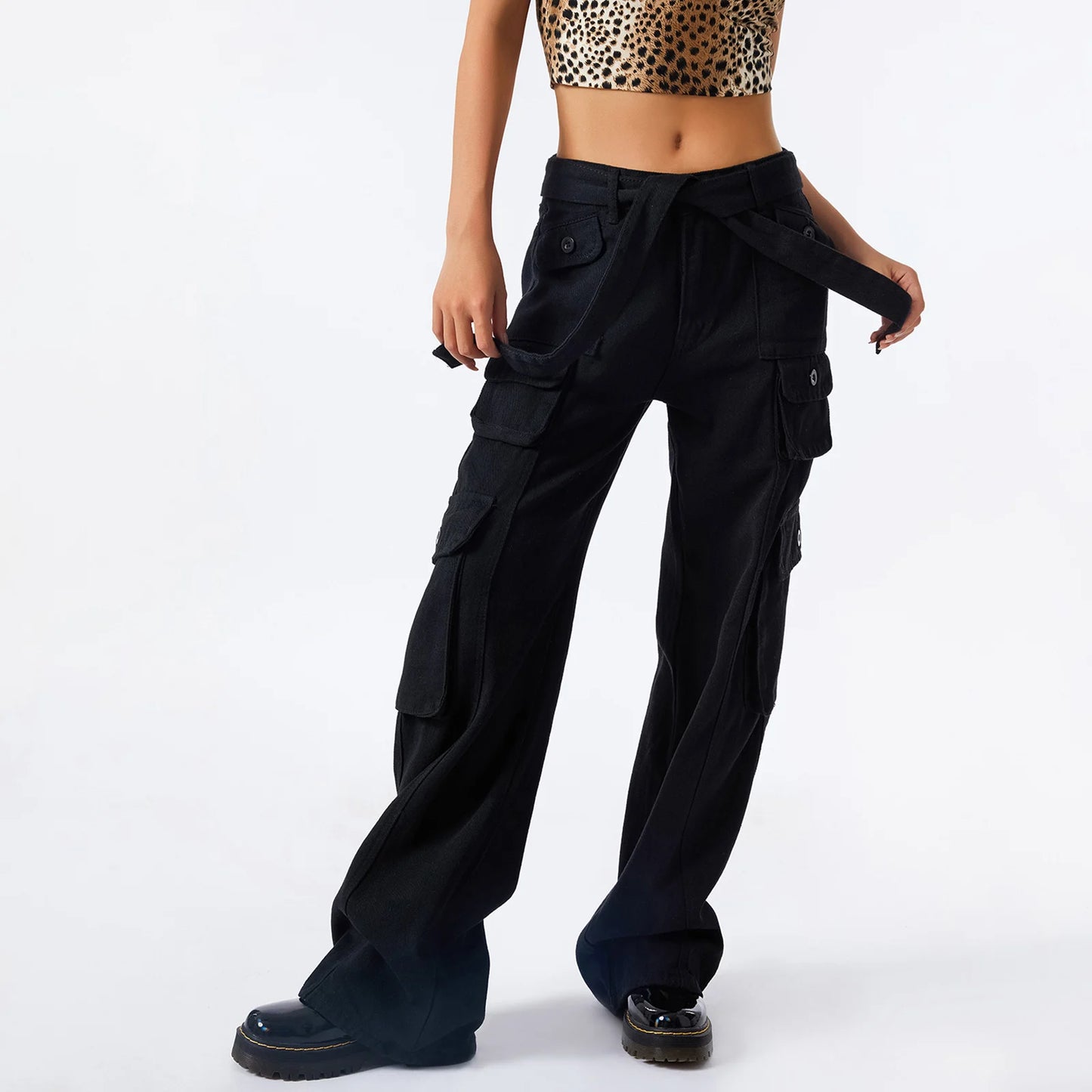 Industrial Multi-Pockets Pants