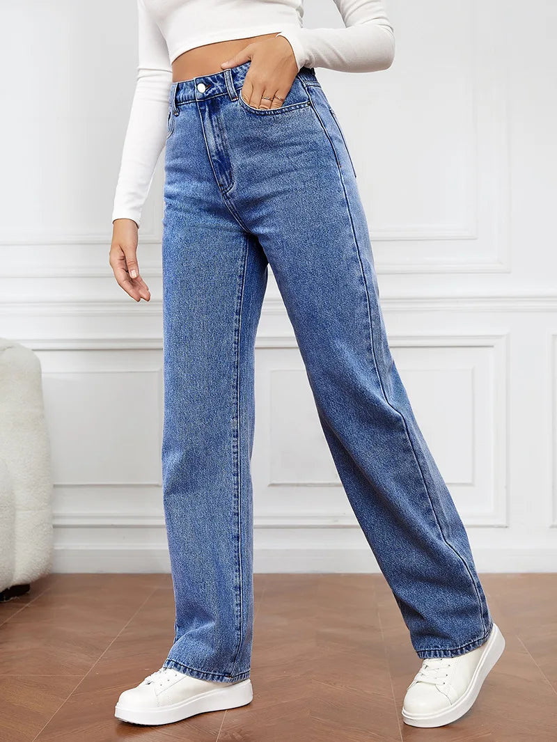 Sidewalk Elastic Denim Pants