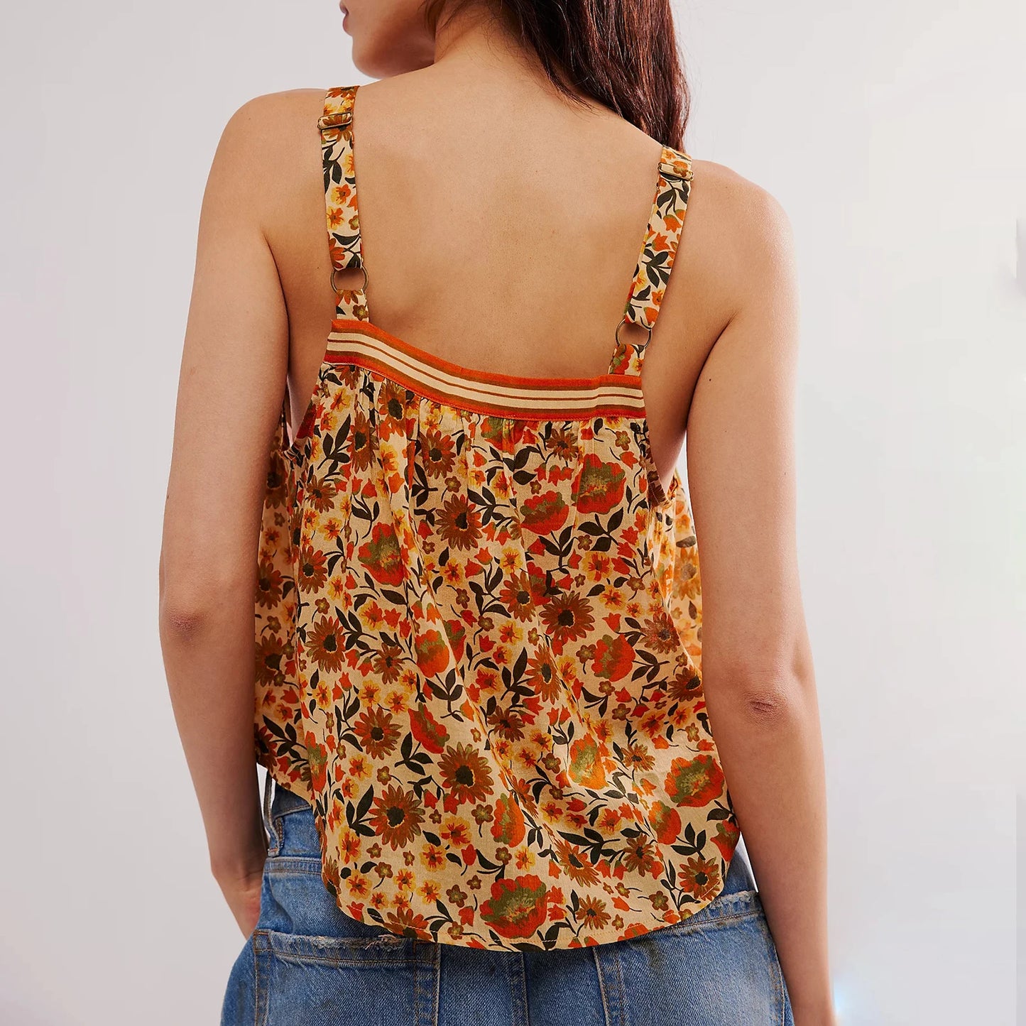 Square Garden Loose Camisole