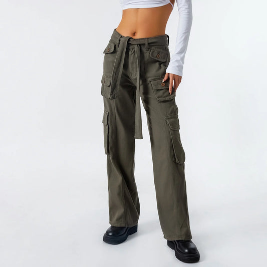 Industrial Multi-Pockets Pants